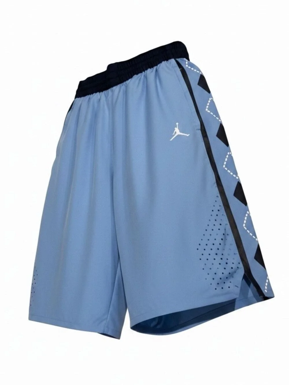 Nike Jordan UNC Tar Heels Argyle Basketball Shorts Men's Large
